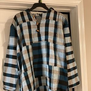 Colorful sweater - long sleeve with hoodie